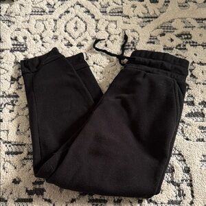 Kids Black Jogger Pants